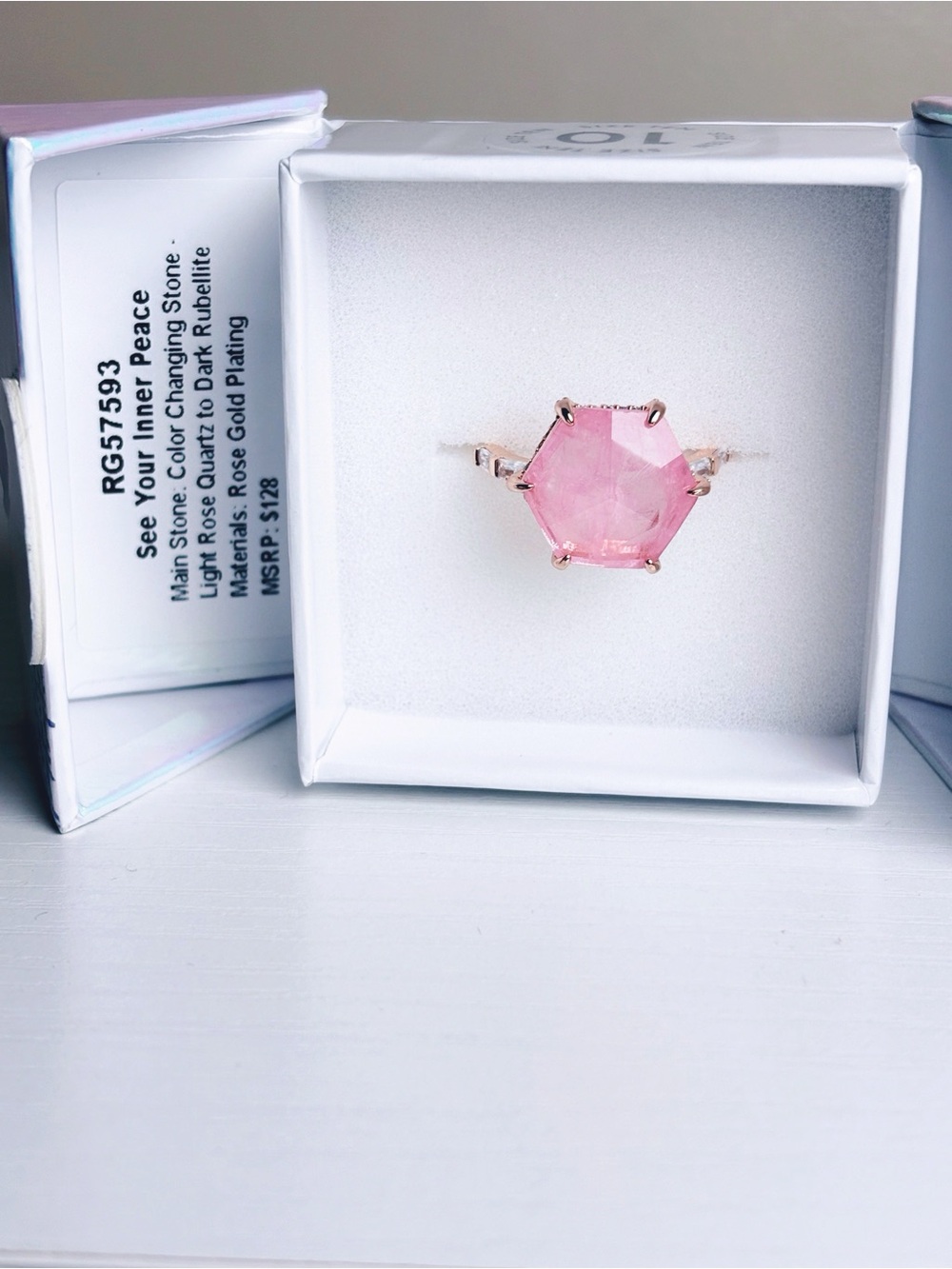 New Bomb Party See Your Inner Peace Ring RG57593